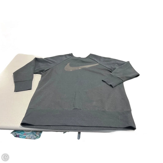 Sweatshirt Crewneck By Nike In Black, Size: L