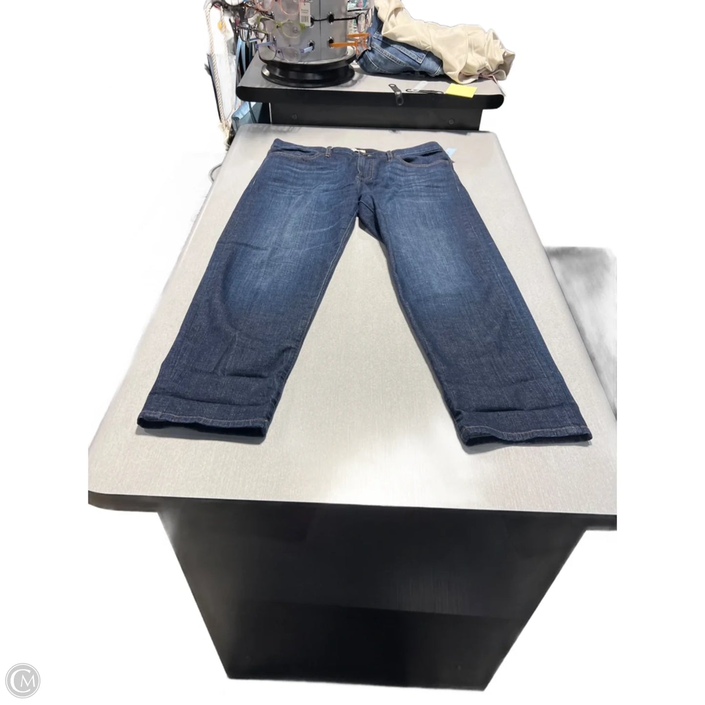 Jeans Boyfriend By Banana Republic In Blue Denim, Size: 14