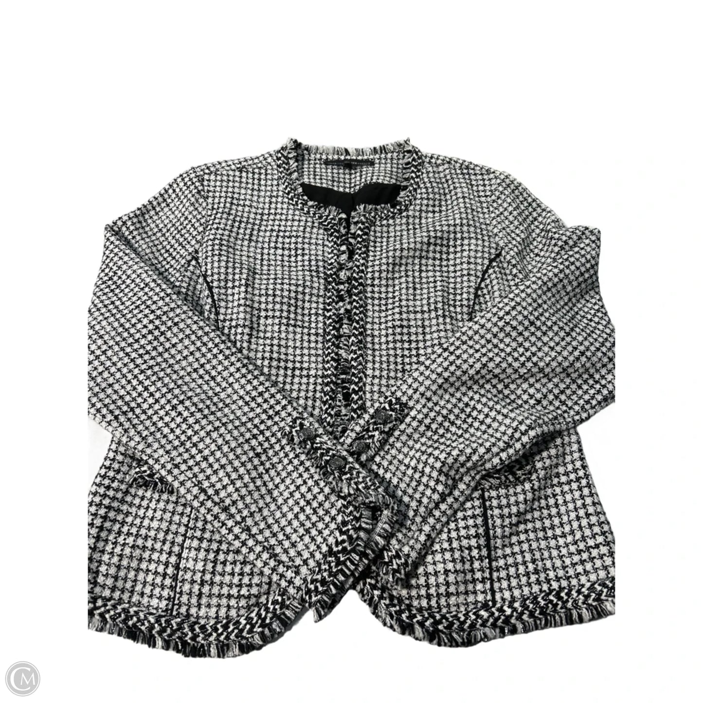 Blazer By White House Black Market In Black & White, Size: L