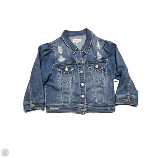 Jacket Denim By Risen In Blue Denim, Size: M