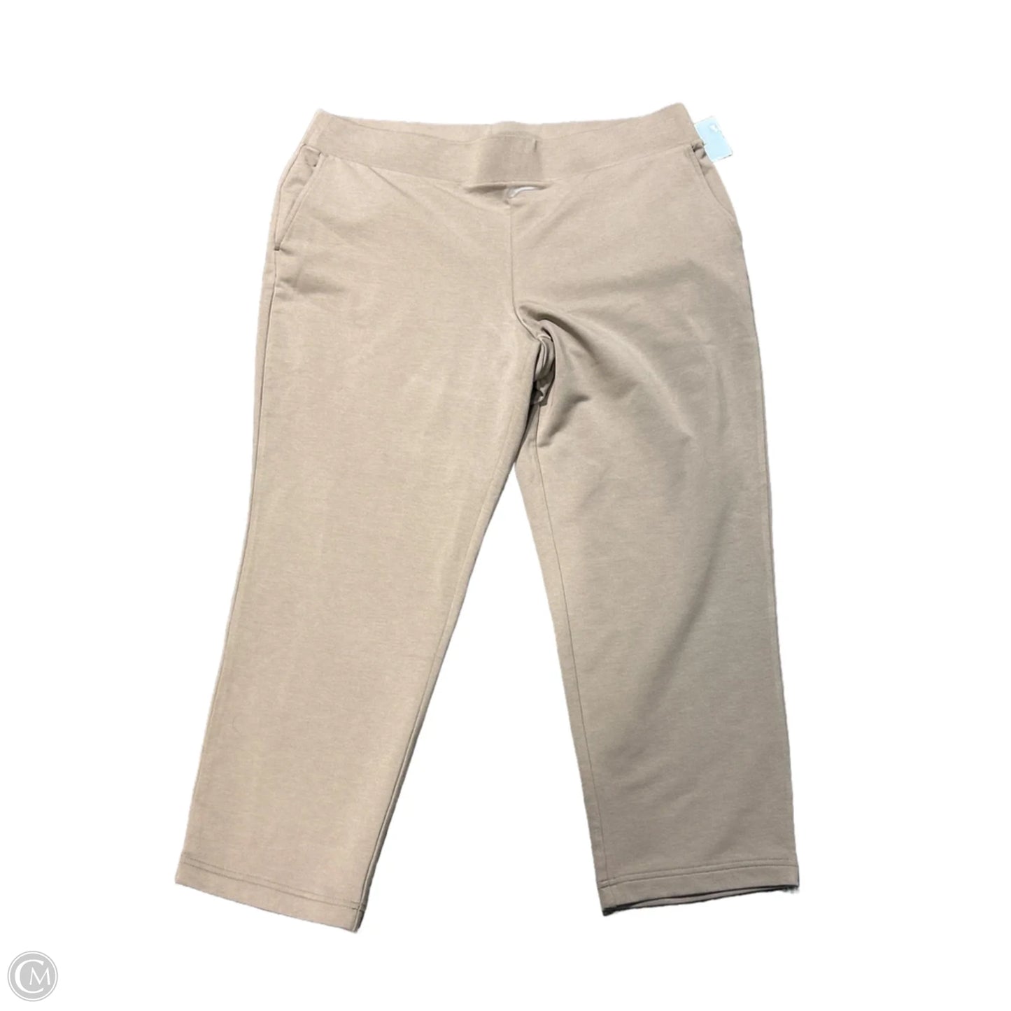 Pants Cropped By J. Jill In Beige, Size: L