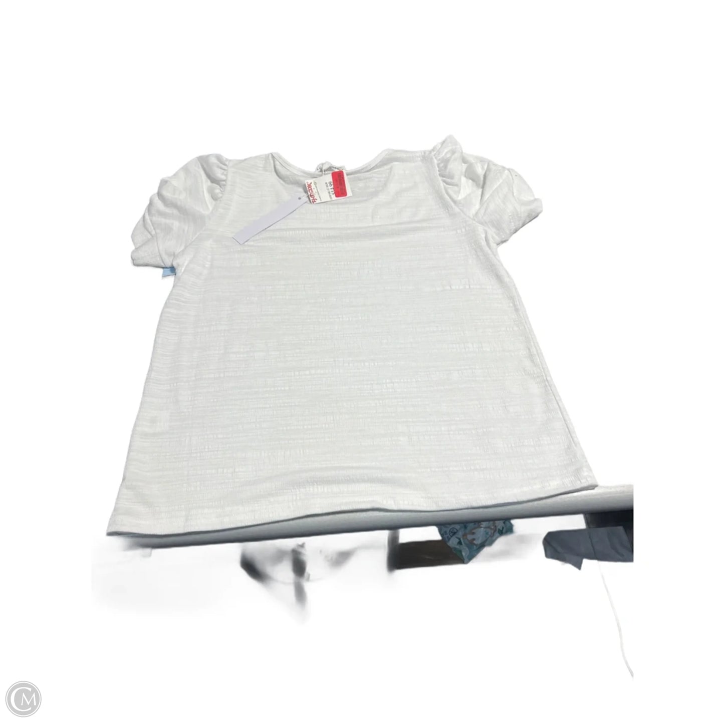 Top Short Sleeve By Jane And Delancey In White, Size: L