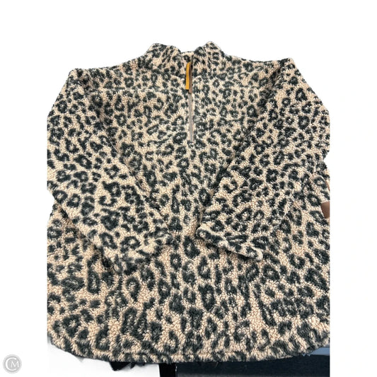 Top Long Sleeve By Maurices In Animal Print, Size: M