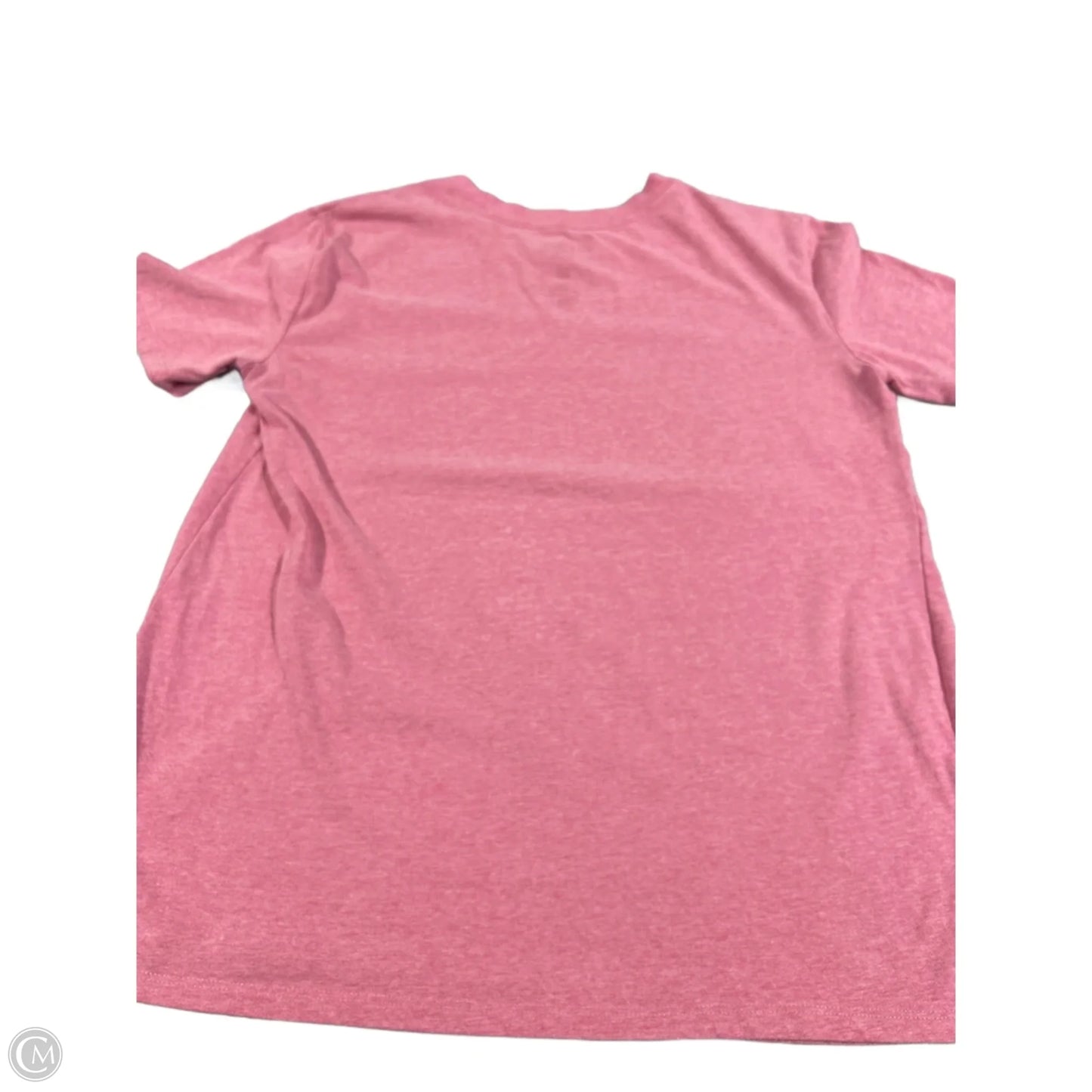 Top Short Sleeve By Cmc In Pink, Size: S