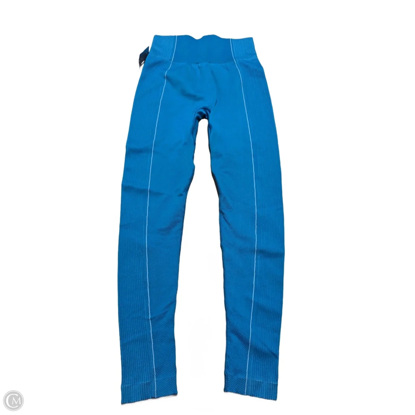 Athletic Leggings By Gym Shark In Blue, Size: L