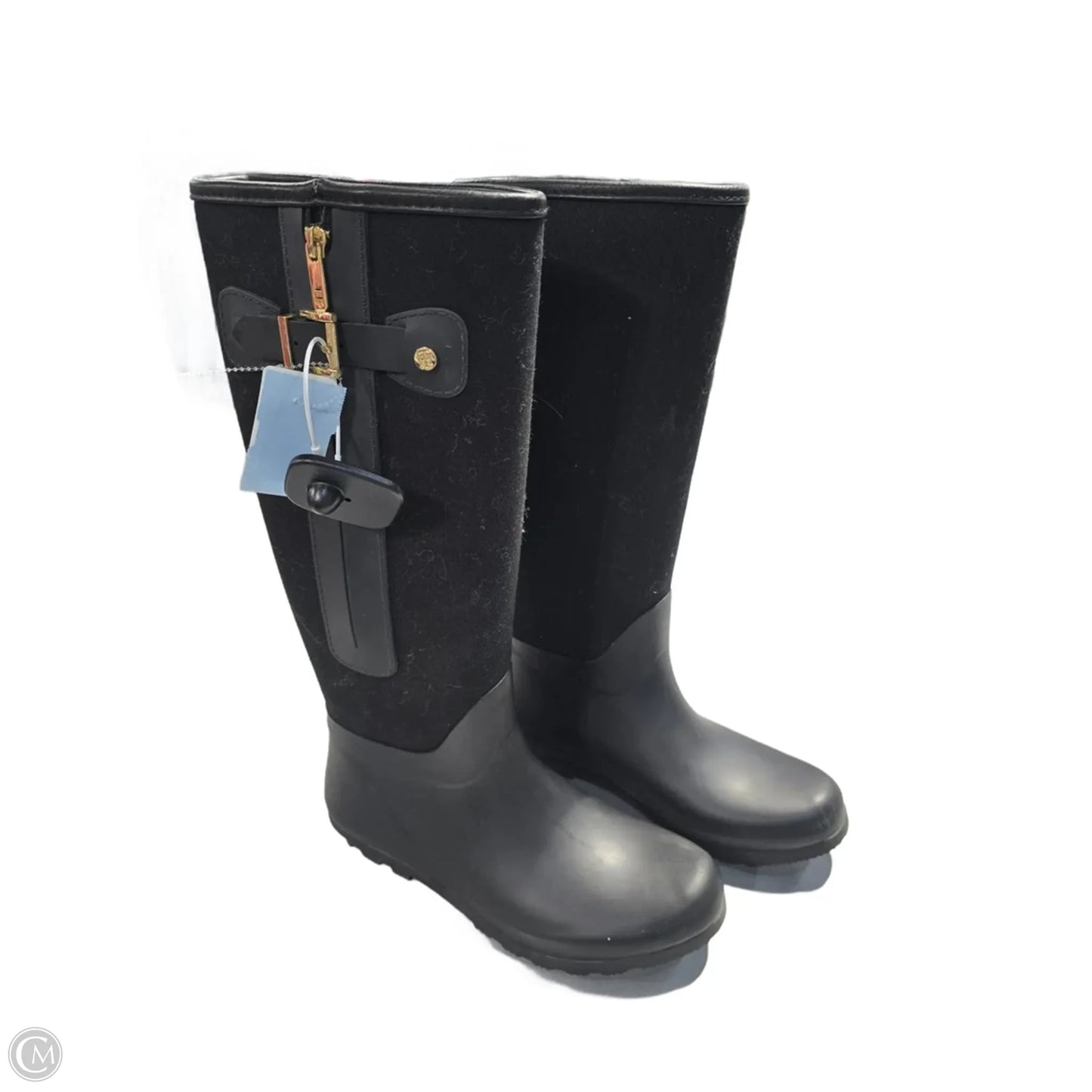 Boots Snow By Tommy Hilfiger In Black, Size: 9