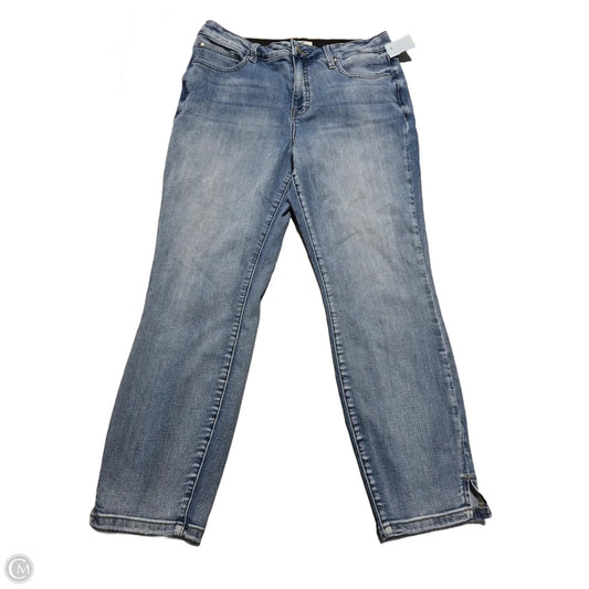 Jeans Skinny By Maurices In Blue Denim, Size: 14