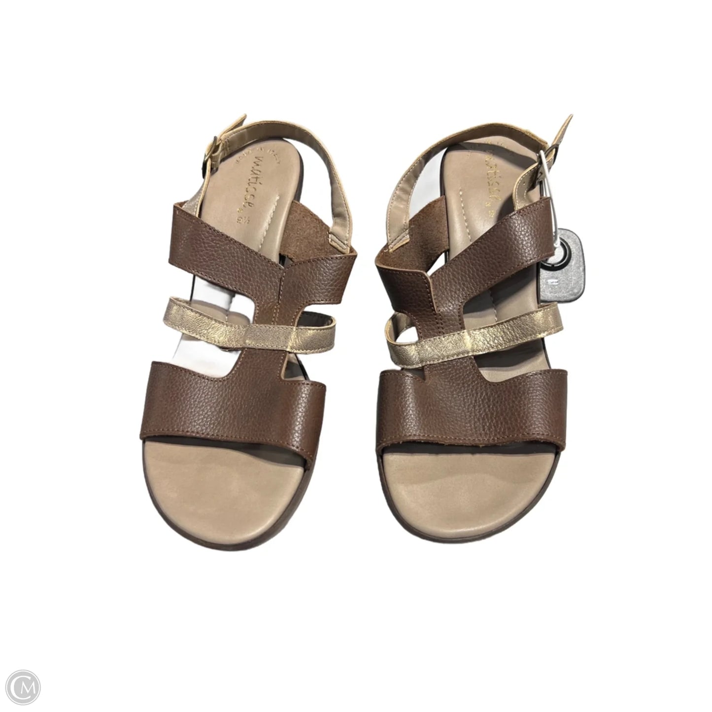 Sandals Heels Wedge By Matisse In Brown, Size: 6