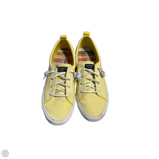 Shoes Flats By Sperry In Yellow, Size: 6.5
