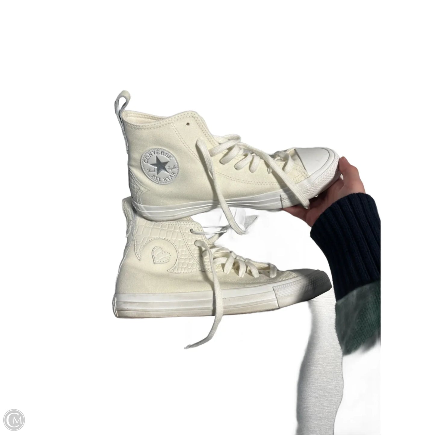 Shoes Flats By Converse In White, Size: 9