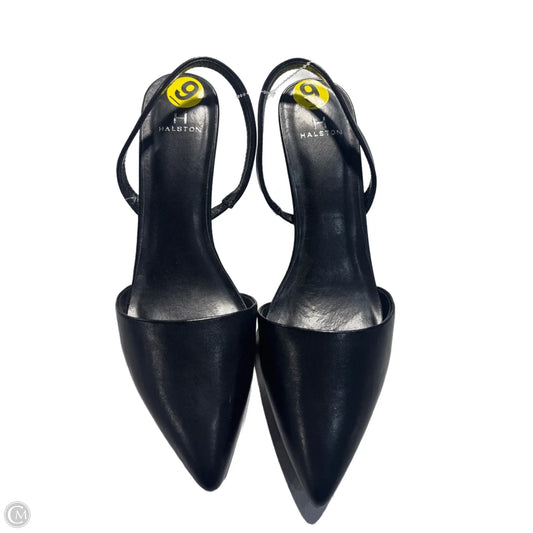 Shoes Heels Kitten By Halston Heritage In Black, Size: 9