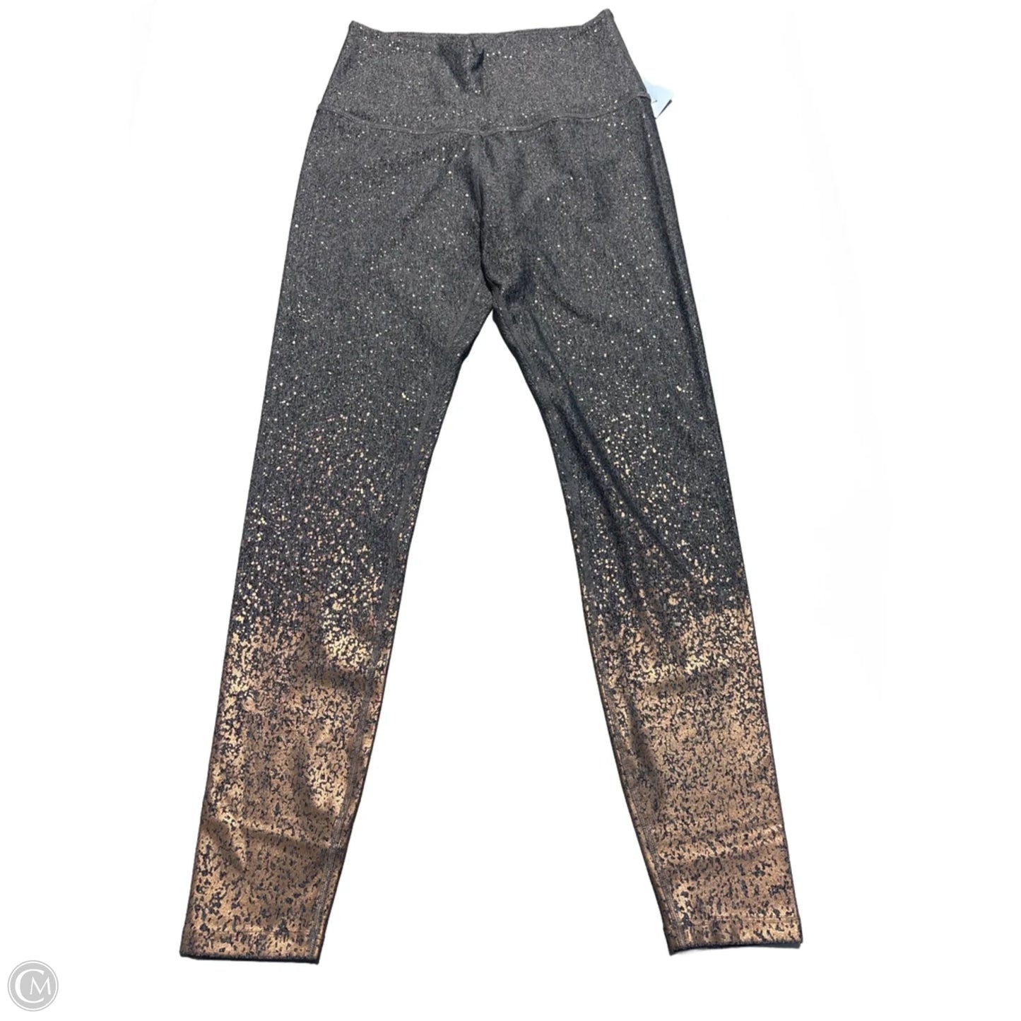 Athletic Leggings By Beyond Yoga In Grey, Size: L