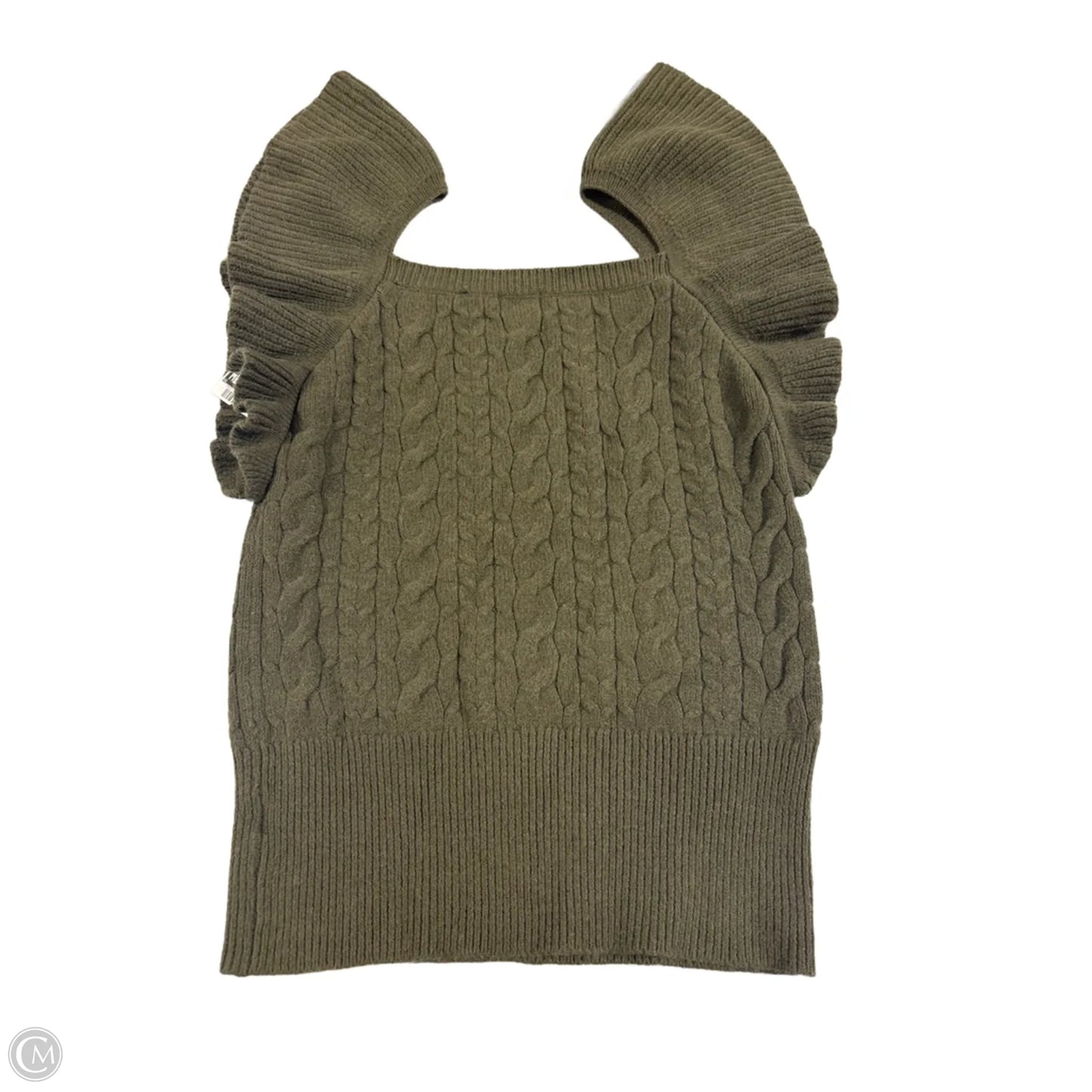 Top Short Sleeve By A New Day In Green, Size: Xs