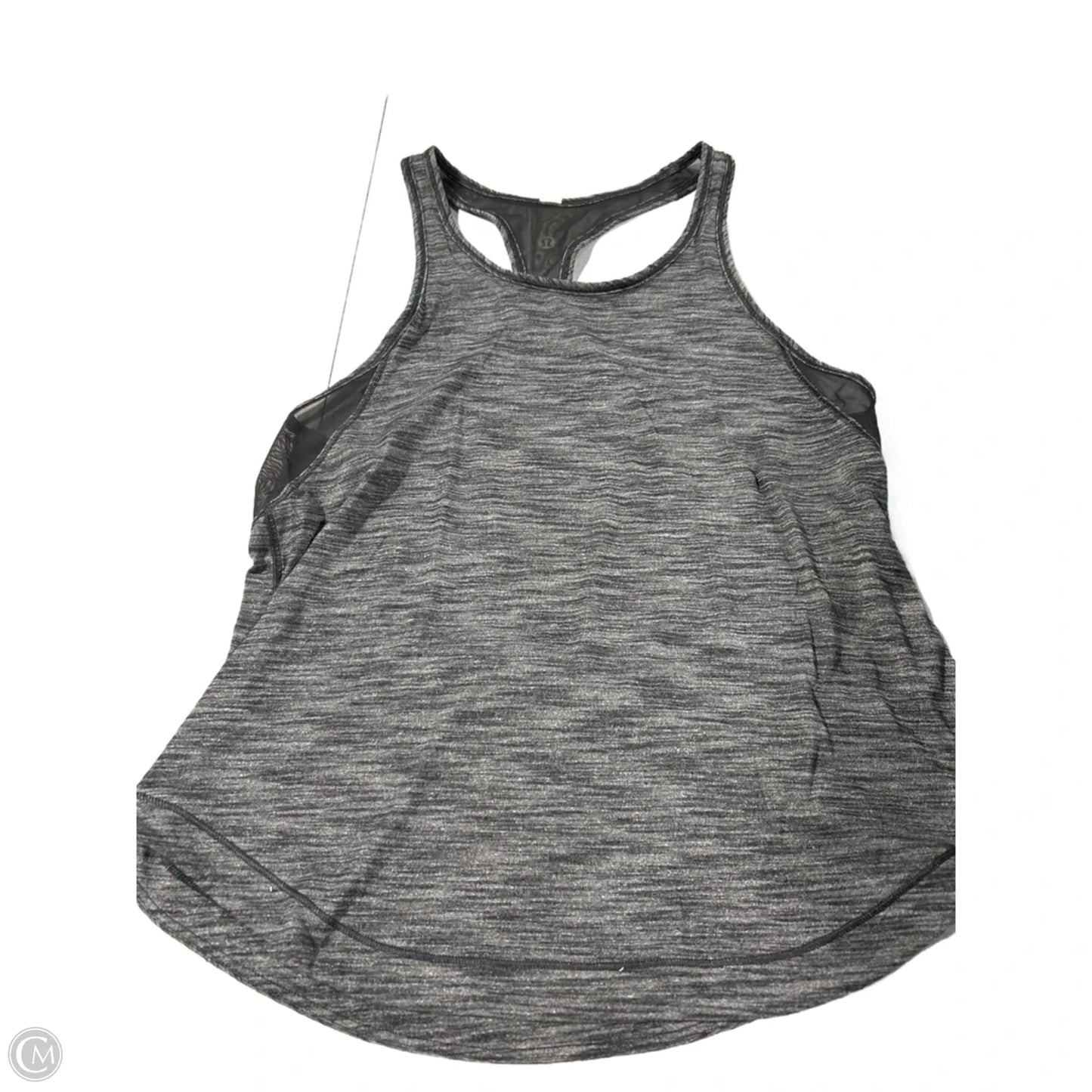 Athletic Tank Top By Lululemon In Grey, Size: M
