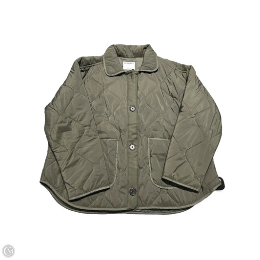 Coat Puffer & Quilted By Old Navy In Green, Size: L