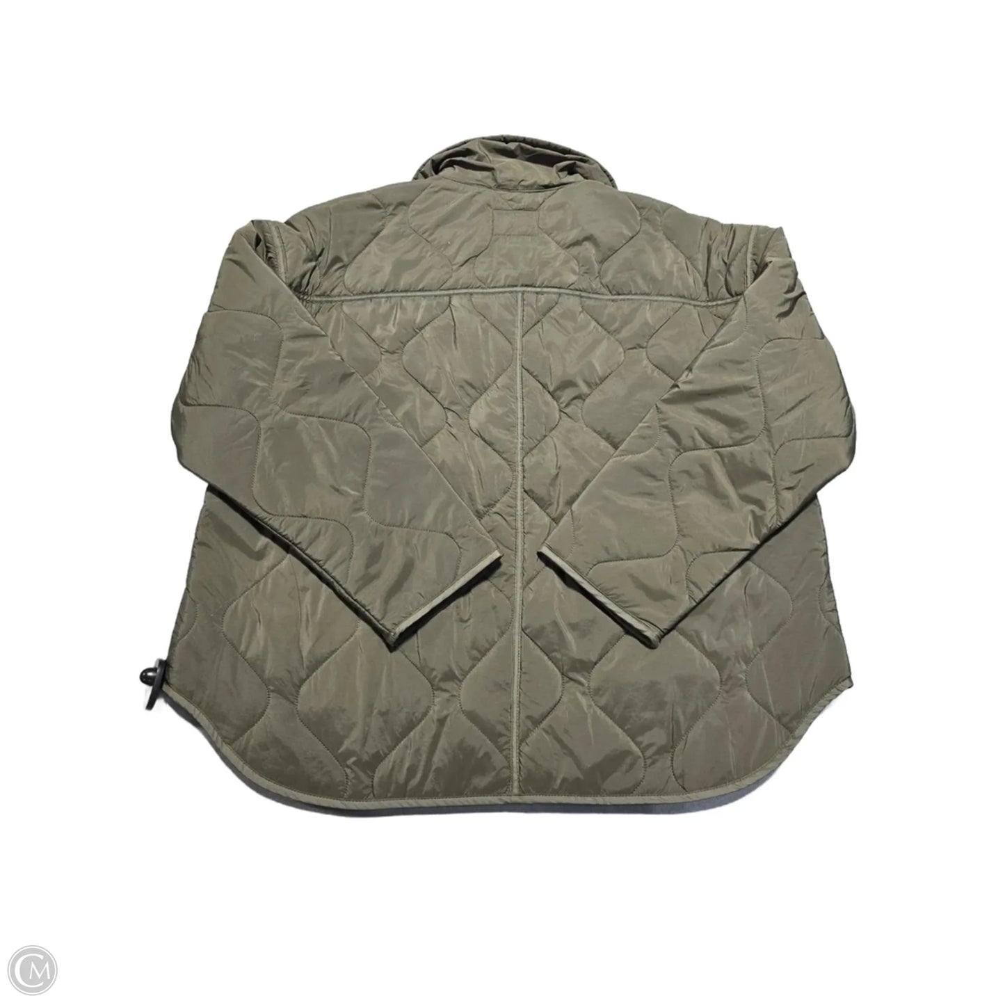 Coat Puffer & Quilted By Old Navy In Green, Size: L