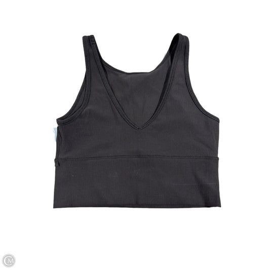 Athletic Tank Top By Lululemon In Black, Size: L