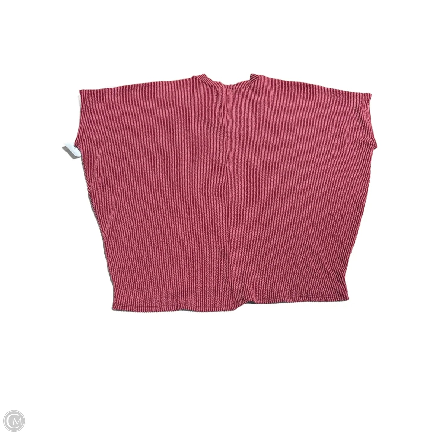 Top Short Sleeve By Charlotte Avery In Purple, Size: L