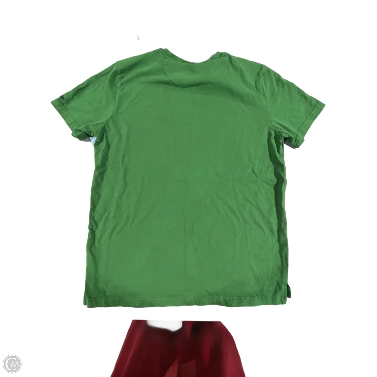 Top Short Sleeve By Cme In Green, Size: S