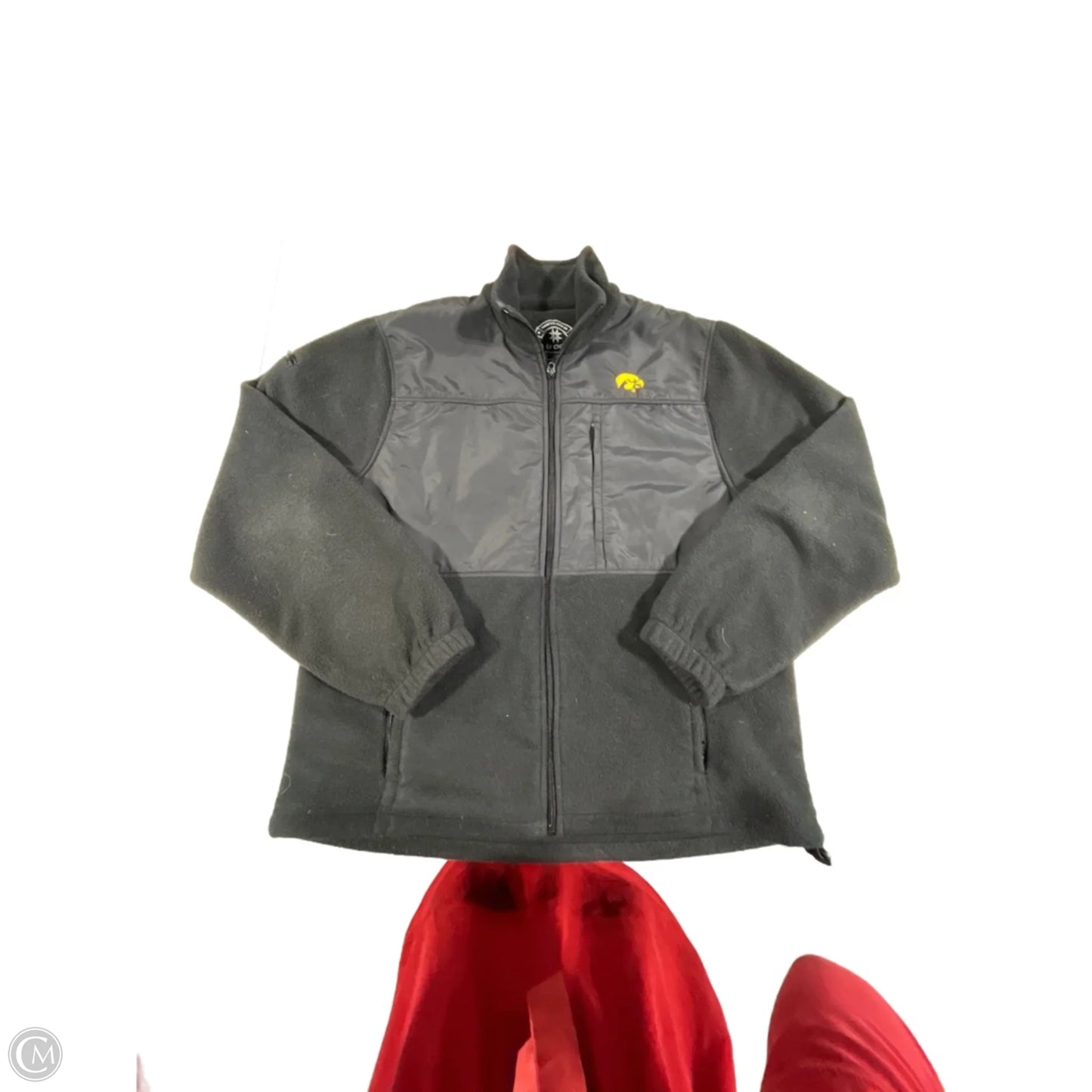 Jacket Fleece By Cmf In Black, Size: L