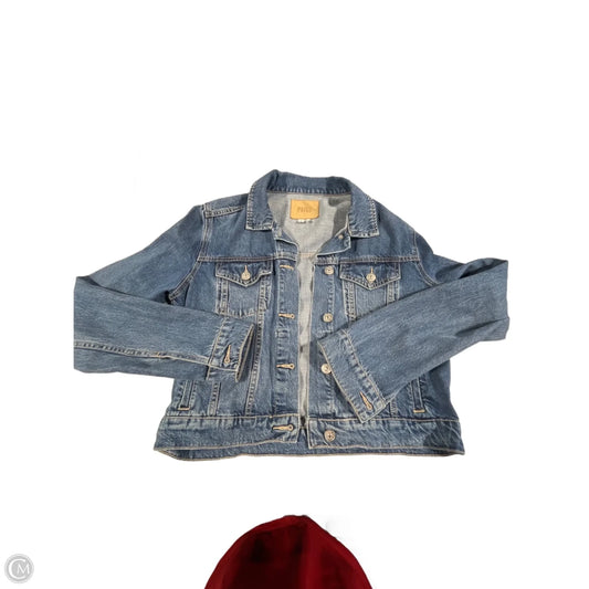 Jacket Denim By Paige In Blue Denim, Size: M