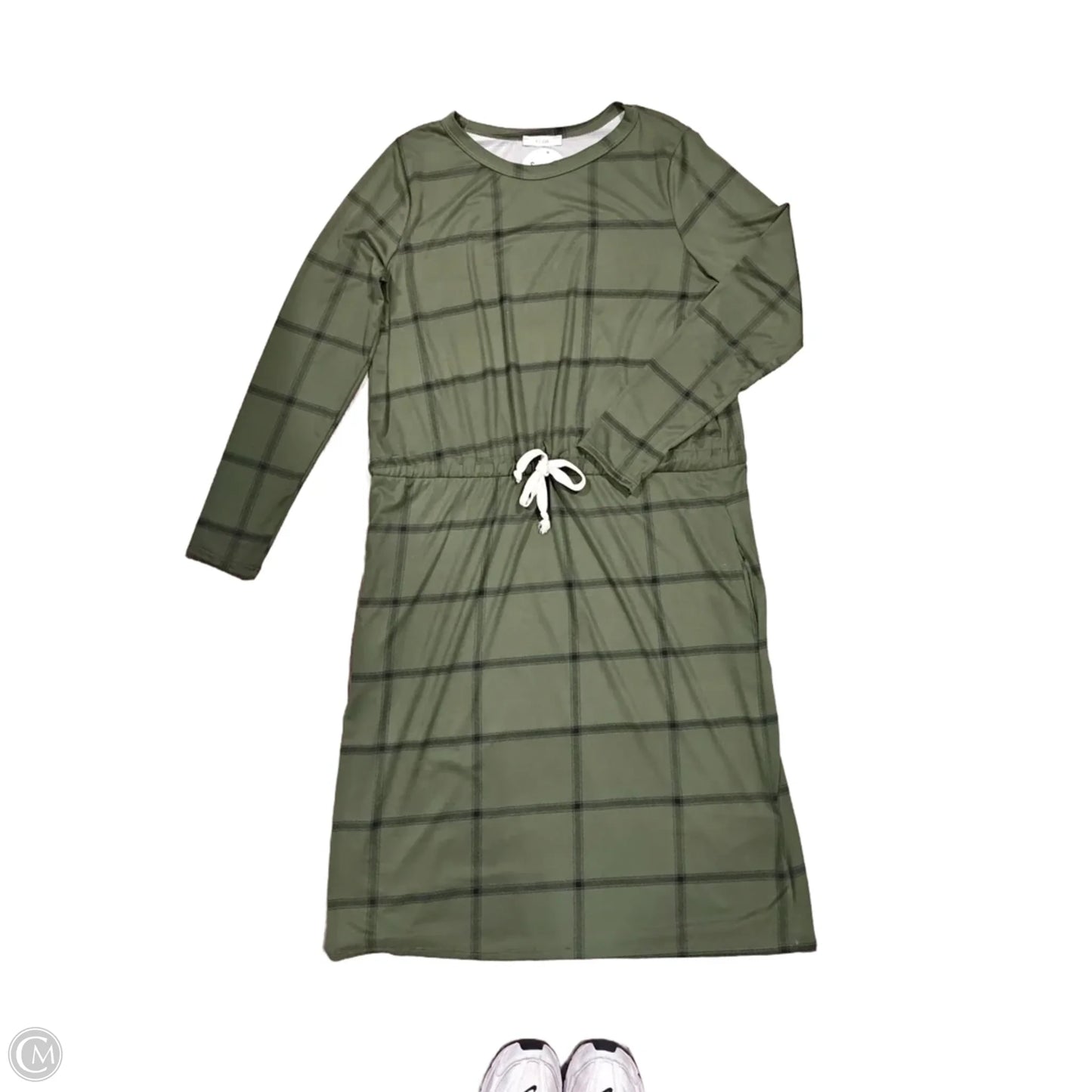 Dress Casual Short By Cmc In Green, Size: Xl