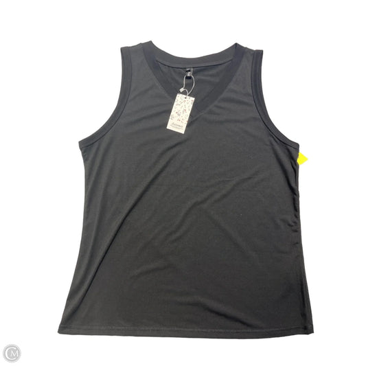 Top Sleeveless Basic By Automet In Black, Size: Xl