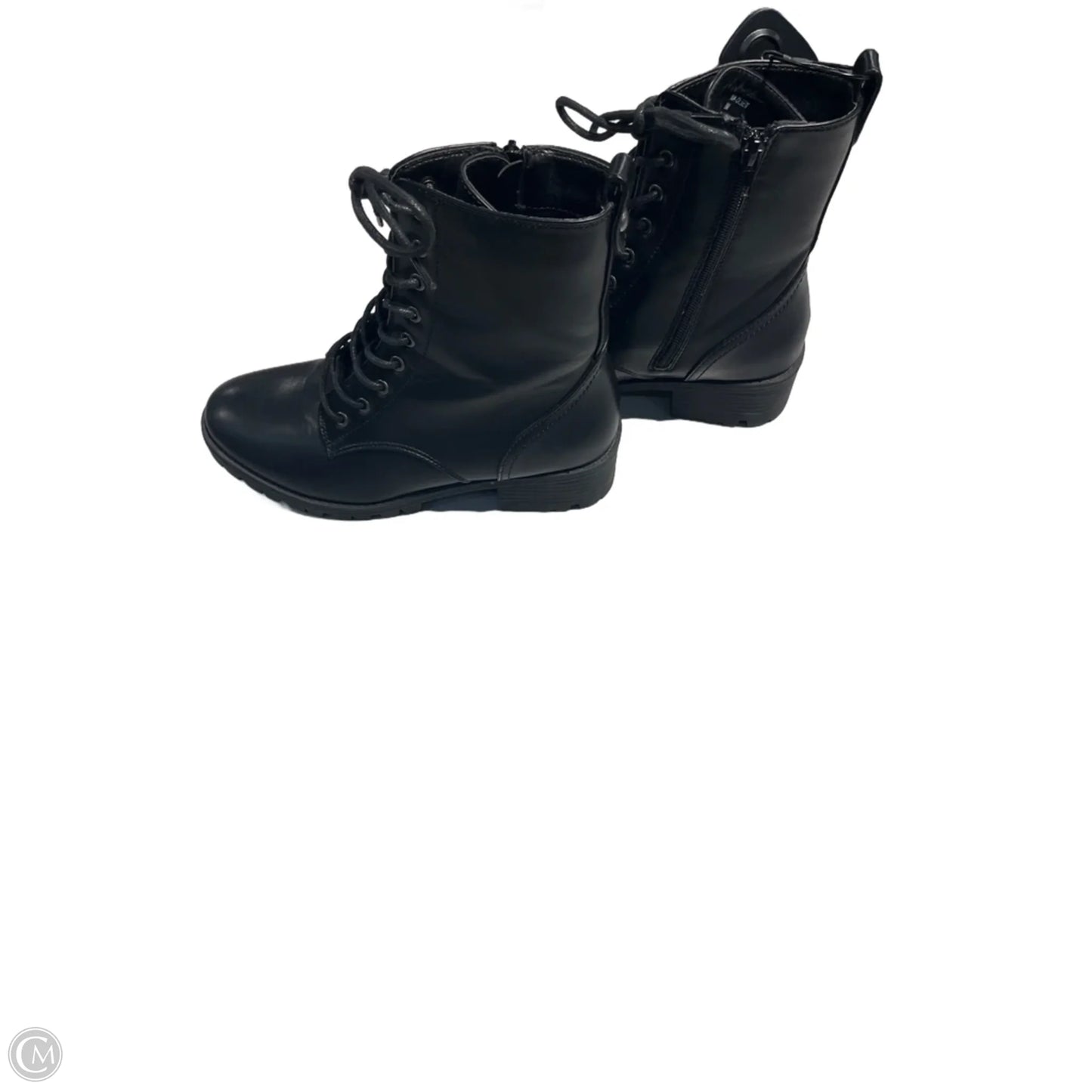 Boots Ankle Heels By Cme In Black, Size: 9