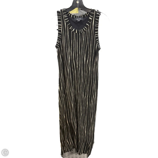 Dress Casual Midi By Karen Kane In Black & Cream, Size: S