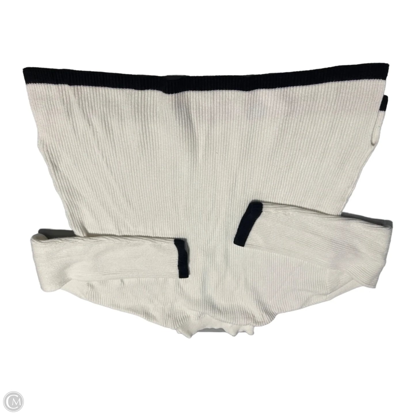 Sweater By Laundry In White, Size: L