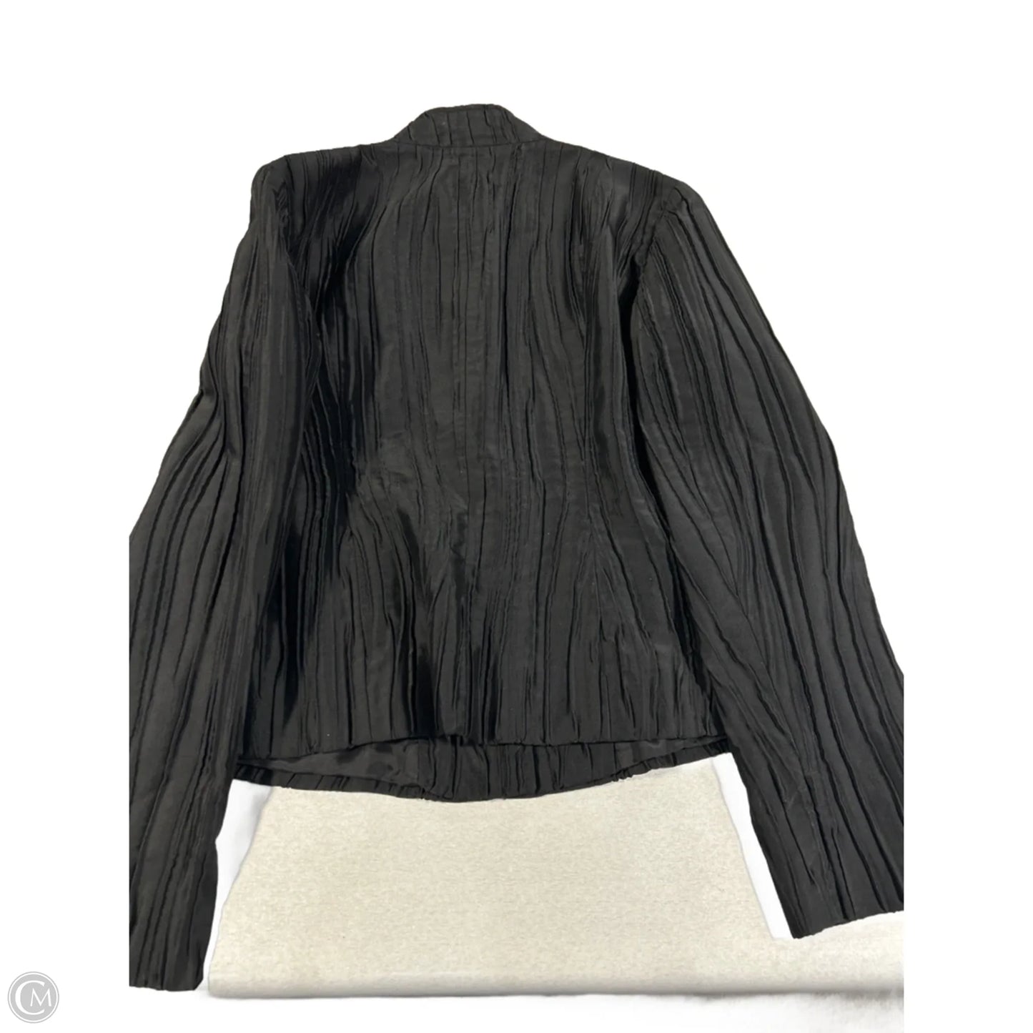 Blazer Designer By Lafayette 148 In Black, Size: M