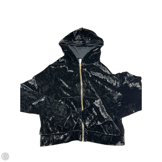 Athletic Sweatshirt Hoodie By Fabletics In Black, Size: S