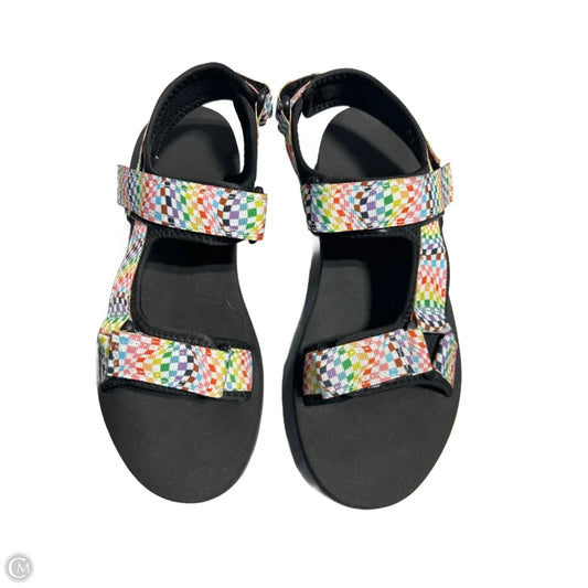 Sandals Flats By Cmf In Black, Size: 10