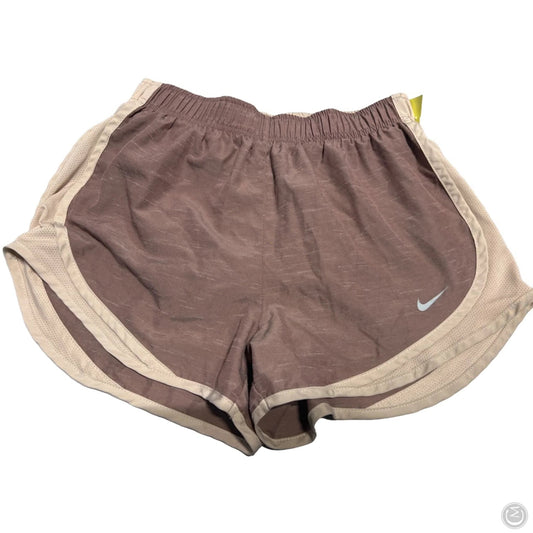 Athletic Shorts By Nike In Brown, Size: S