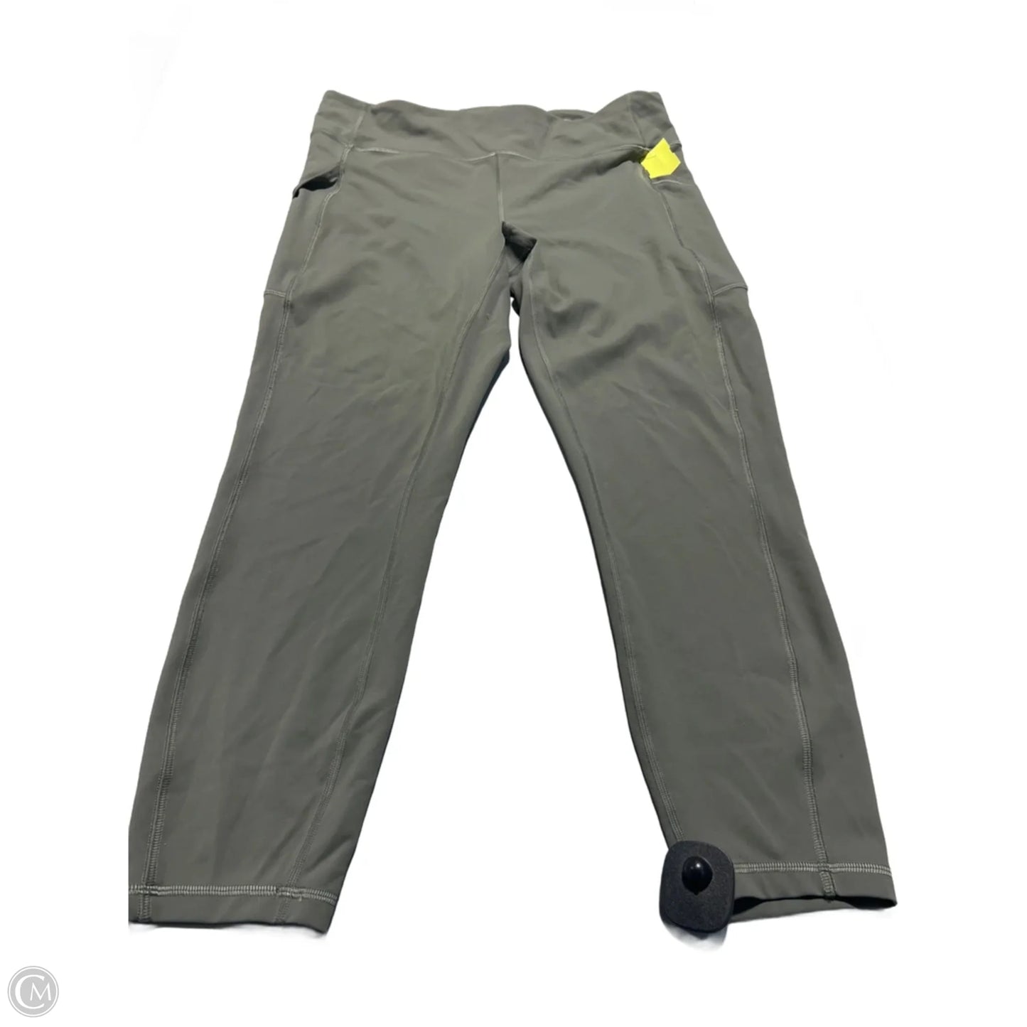 Athletic Leggings By Lululemon In Green, Size: 14
