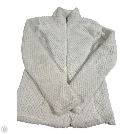 Jacket Fleece By Jason Maxwell In White, Size: M