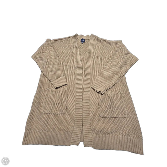 Cardigan By Gap In Taupe, Size: Xl