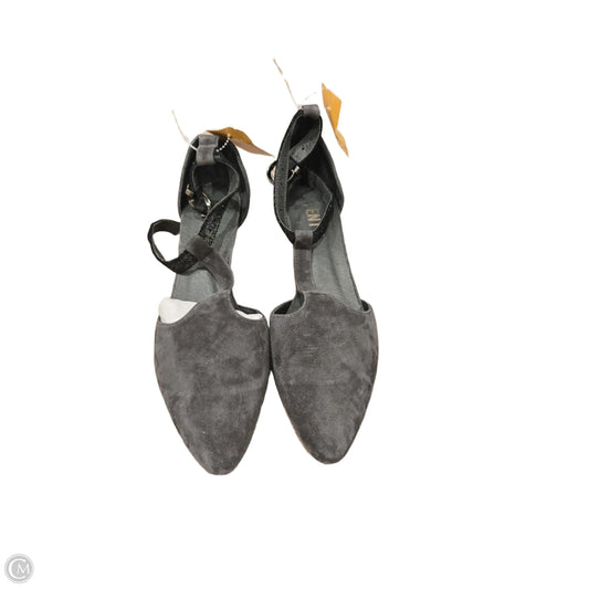 Shoes Heels Kitten By Cme In Grey, Size: 8