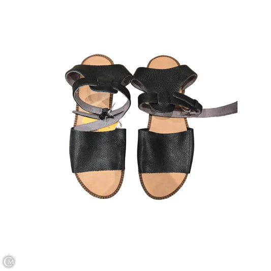 Sandals Flats By Cmc In Black, Size: 8