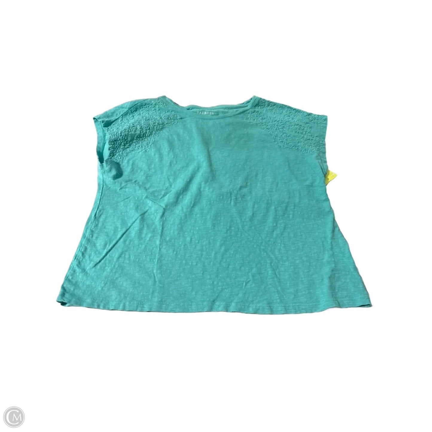 Tank Top By Talbots In Teal, Size: Xl