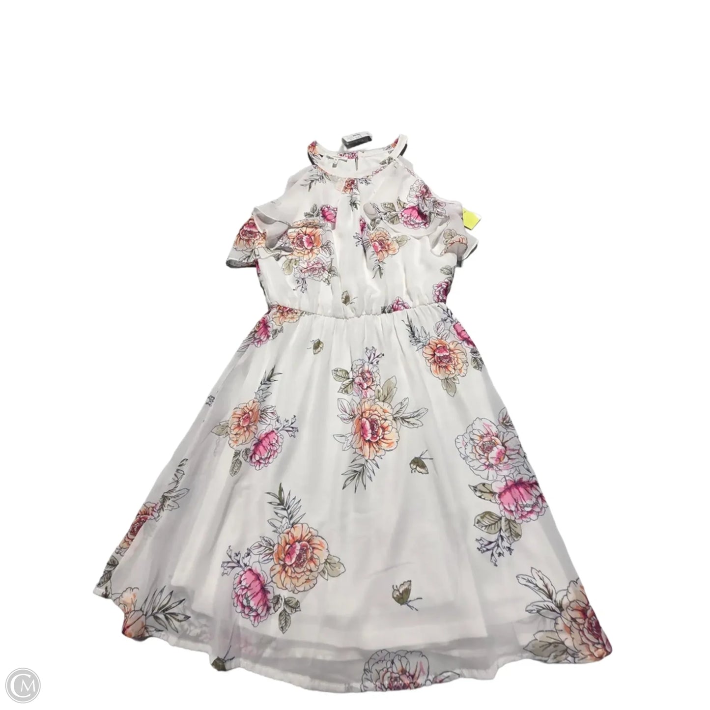 Dress Casual Short By Maurices In Floral Print, Size: M