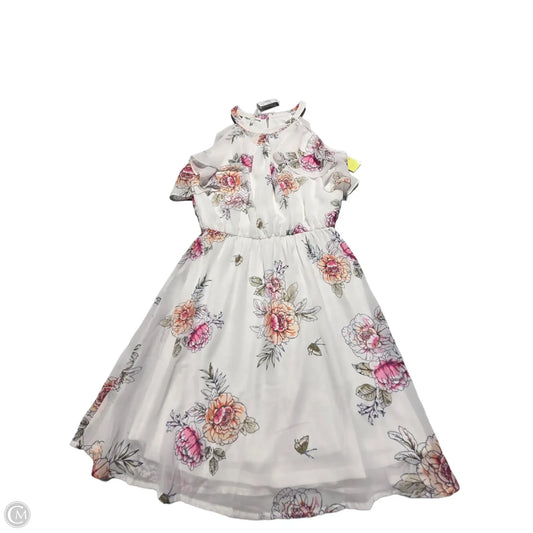 Dress Casual Short By Maurices In Floral Print, Size: M