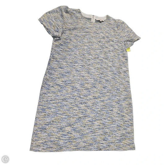 Dress Casual Short By Loft In Blue & Yellow, Size: Xxl