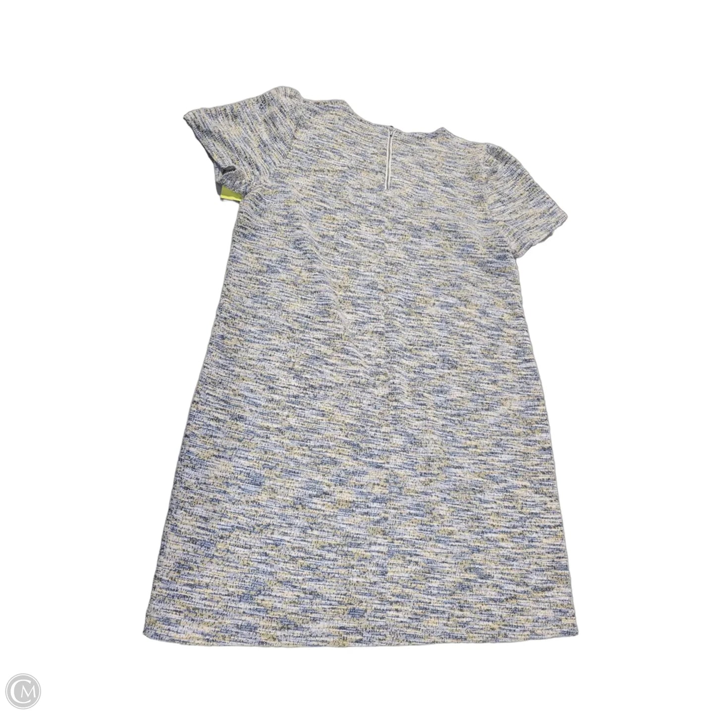 Dress Casual Short By Loft In Blue & Yellow, Size: Xxl