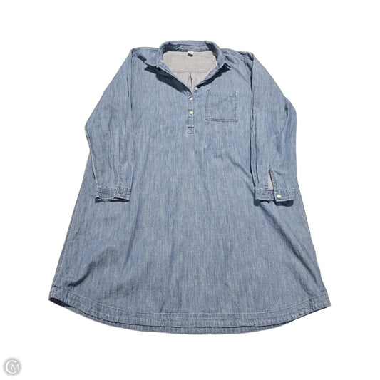 Dress Casual Short By Old Navy In Blue, Size: Xxl