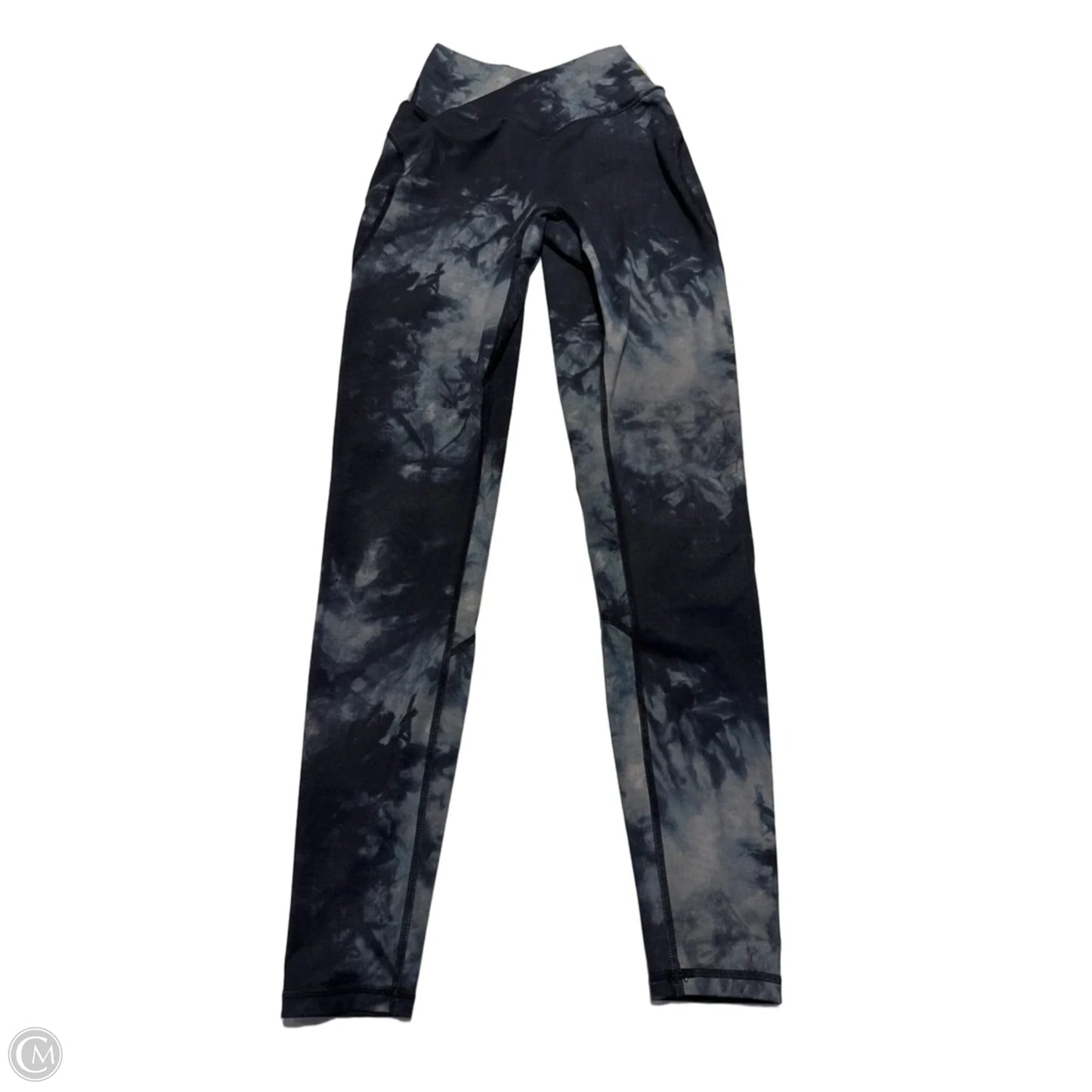 Athletic Leggings By Alphalete In Black & Grey, Size: S