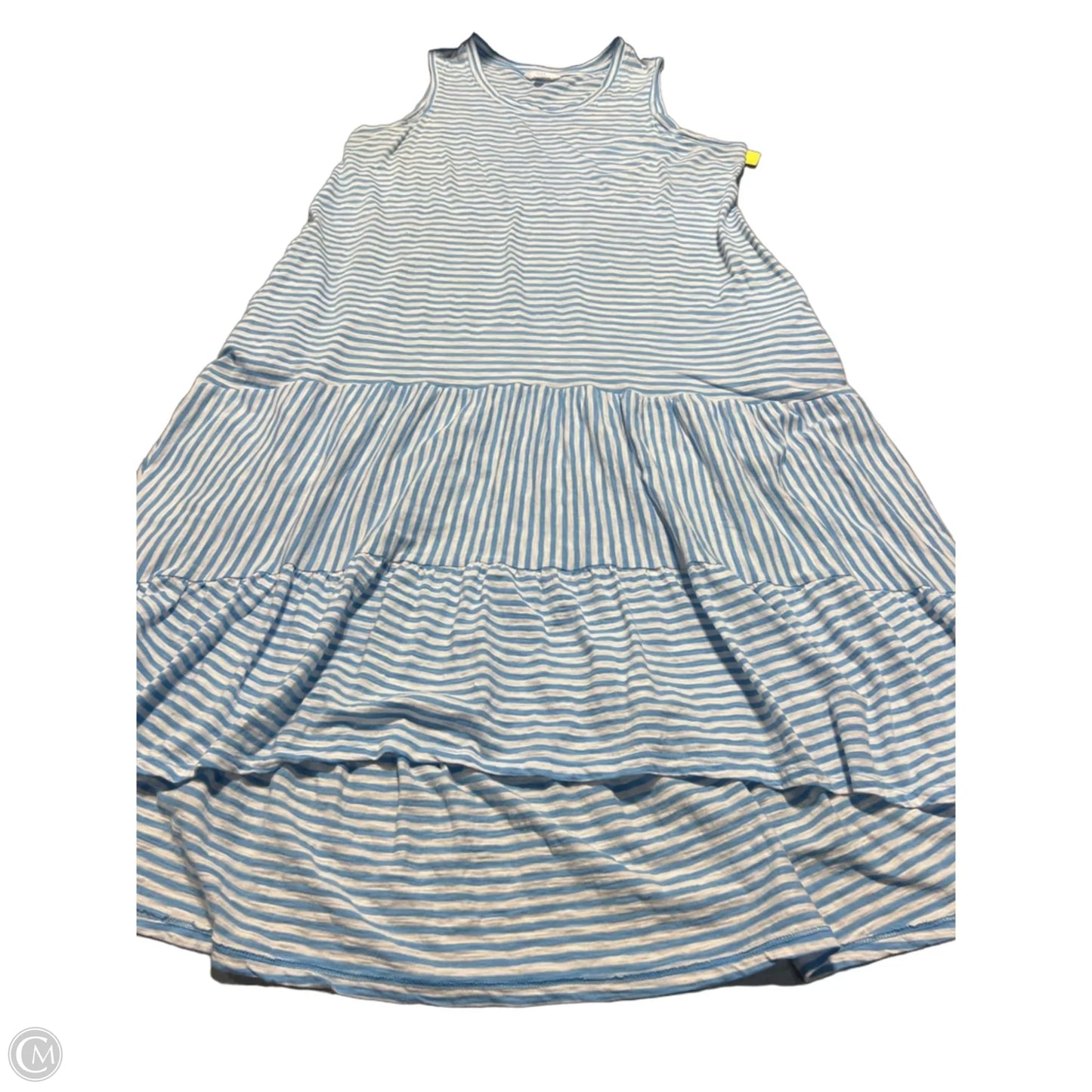 Dress Casual Maxi By Time And Tru In Striped Pattern, Size: Xl