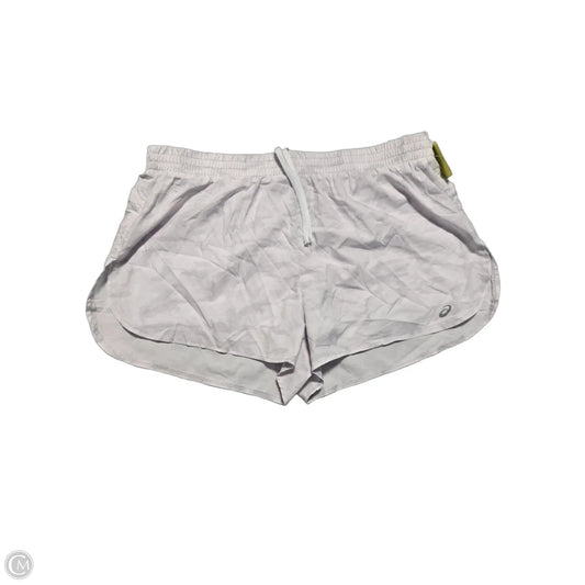 Athletic Shorts By Asics In White, Size: Xl