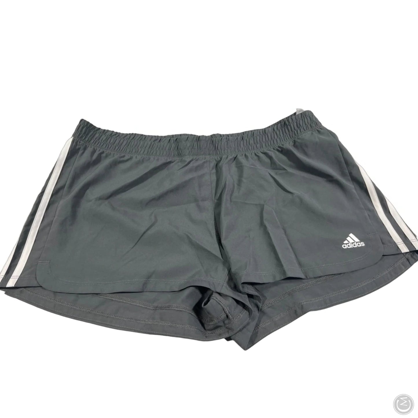 Athletic Shorts By Adidas In Grey, Size: Xl
