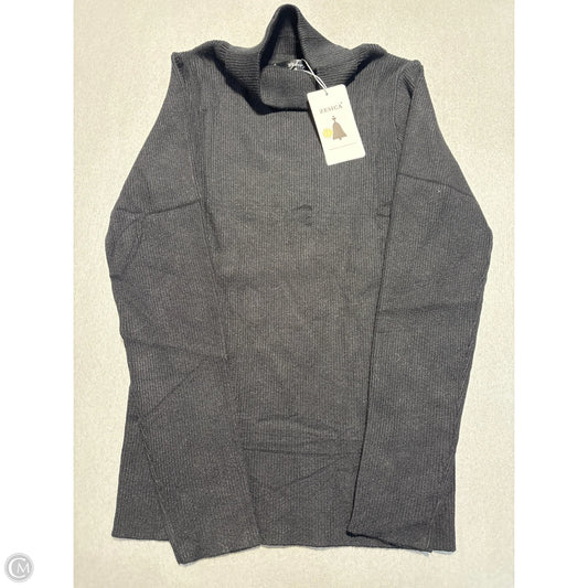 Top Long Sleeve By Zesica In Black, Size: L